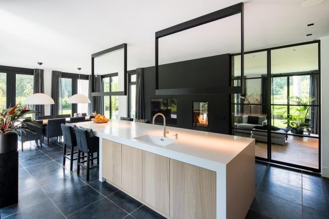 Keuken landelijke moderne villa VloerenExclusief